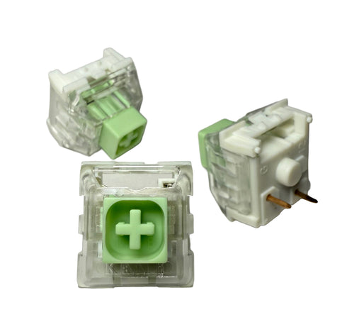 Interruptores Kailh BOX Jade – 65g – Clicky – 30 unidades